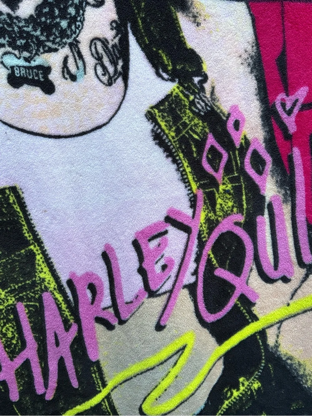 DC Comics Birds of Prey Harley Quinn Fleece Throw Blanket Northwest Co
